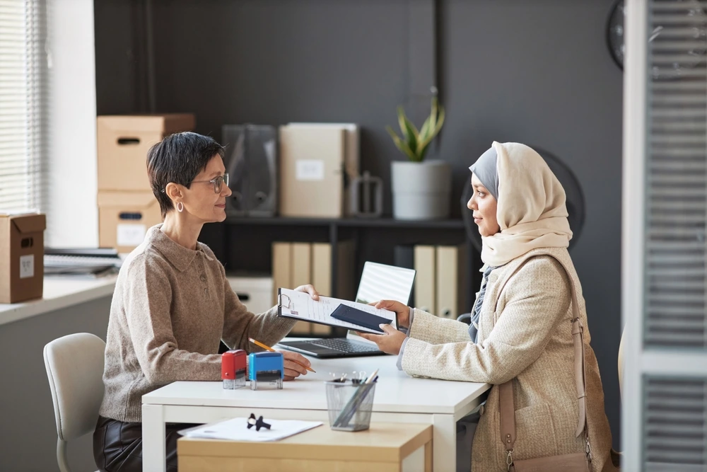 visa typing center near me