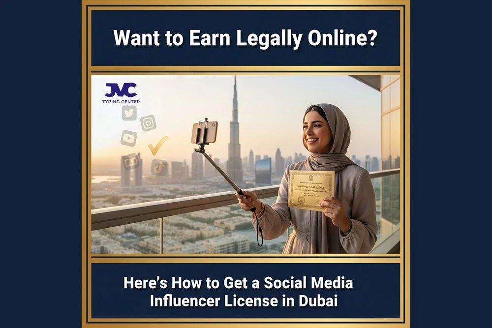 Influencer License UAE