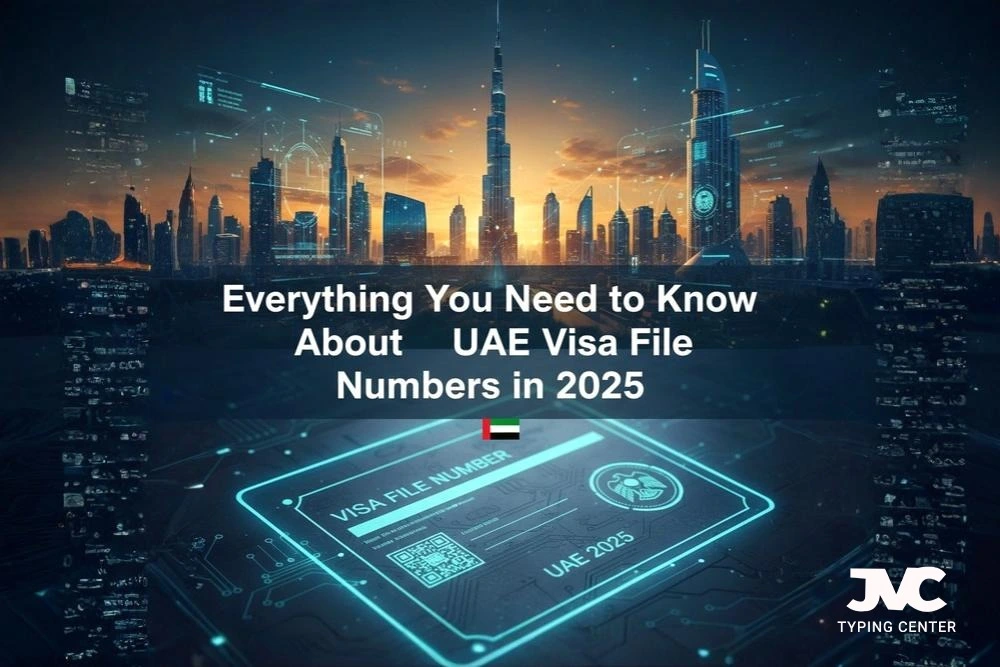 Visa File Number info