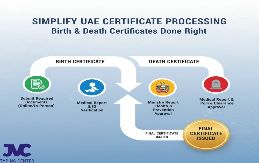 Birth and Death Certificate guide UAE