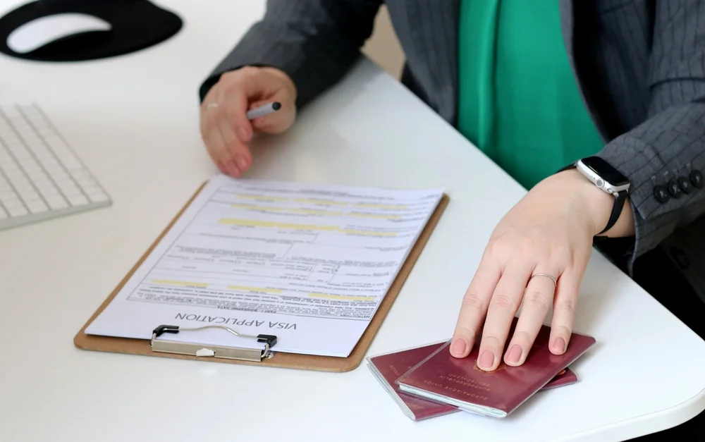 Visa application and documents