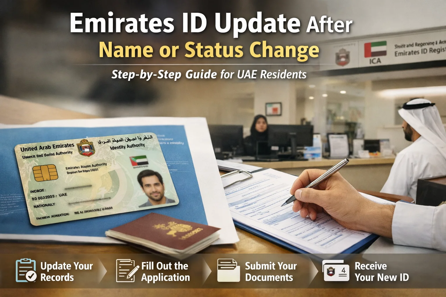 Emirates ID Update After Name or Status Change